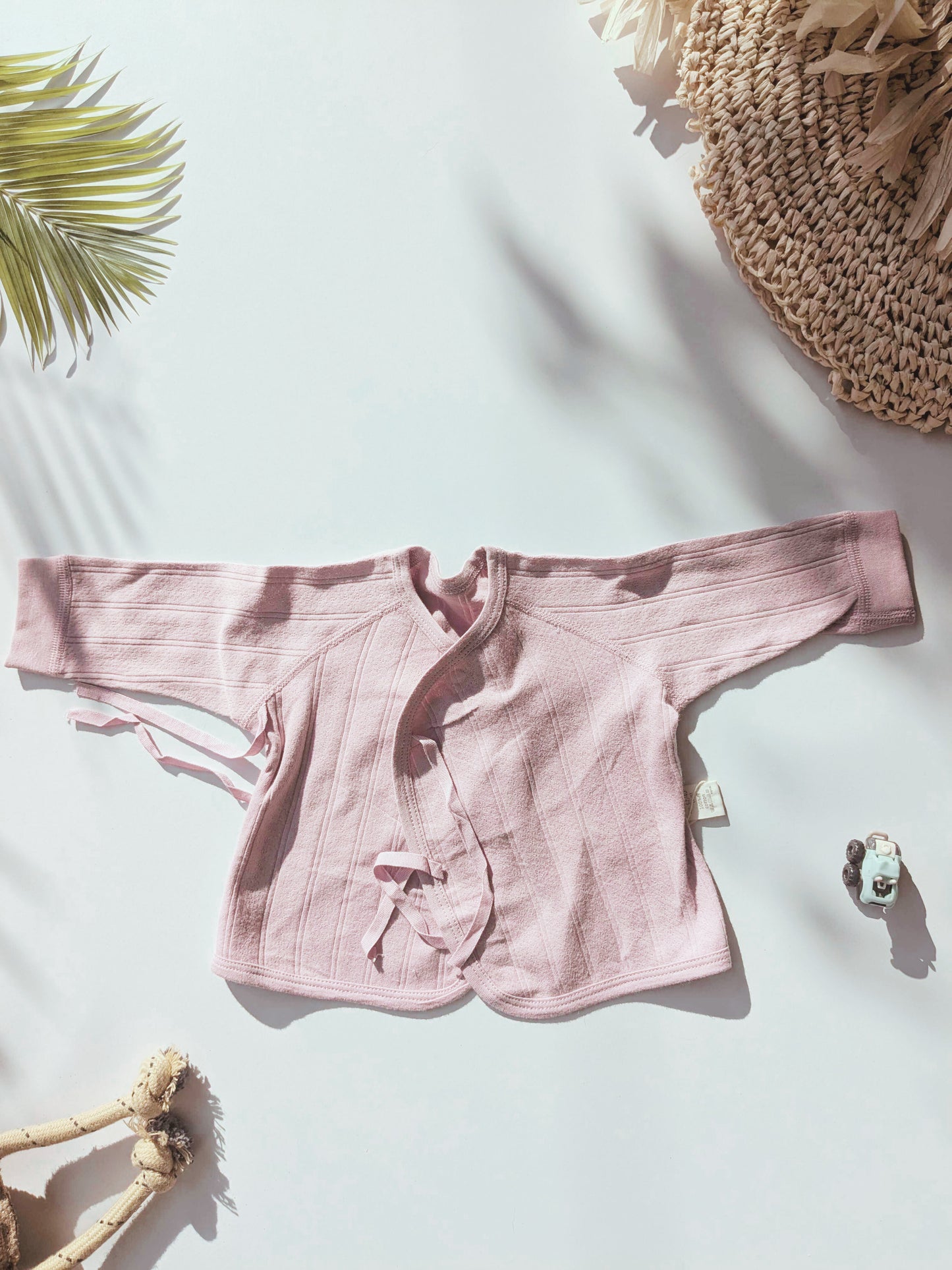 Half-Backed Kimono Pure Cotton Shirt