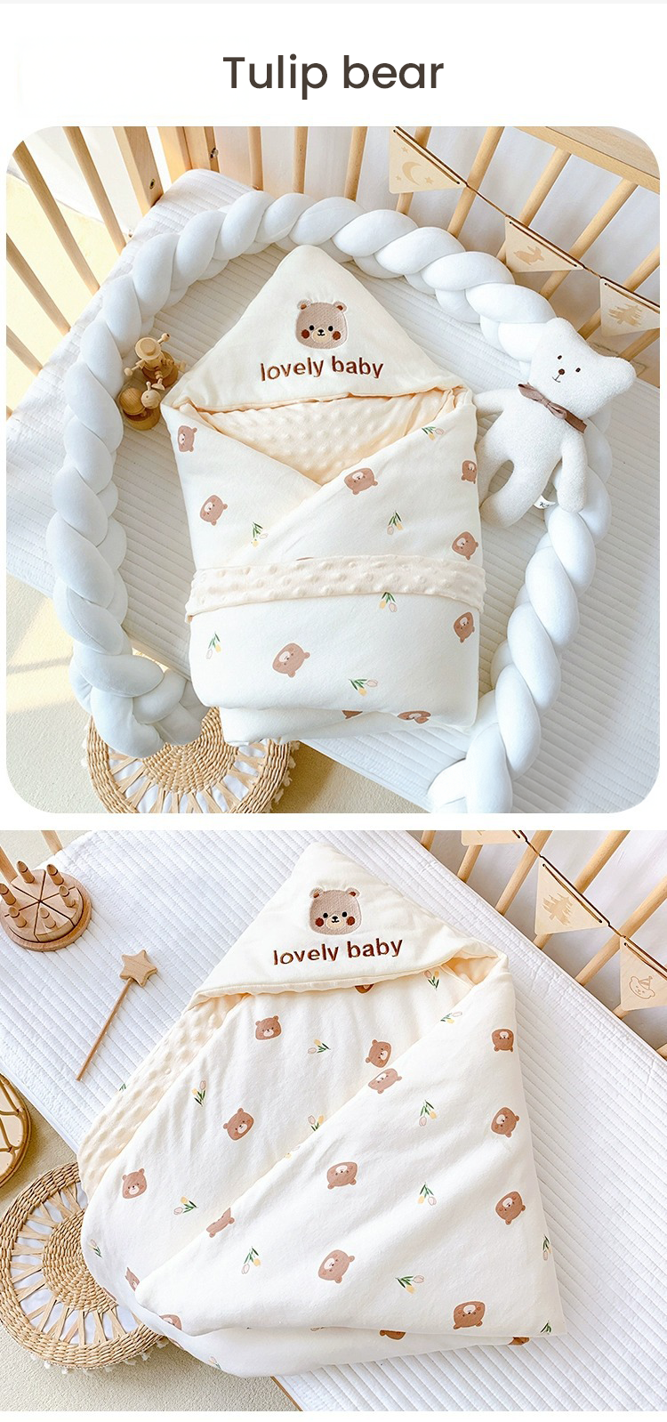 Thickened Pure Cotton Zidbionic Sleeping Wrap Blanket