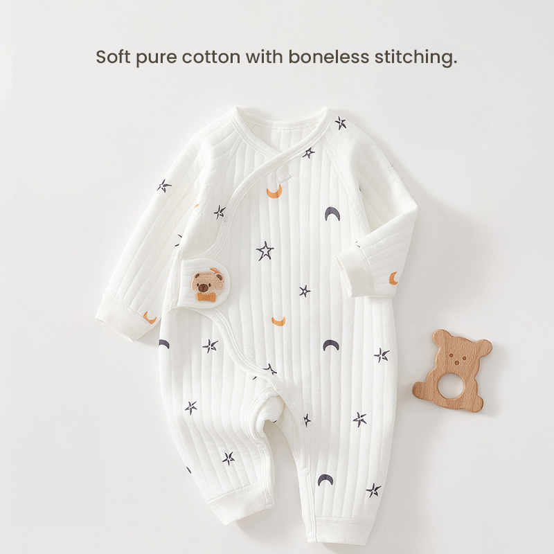 Newborn Baby Autumn and Winter Jumpsuit