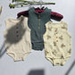 Zidsummer Muslin wooden button romper