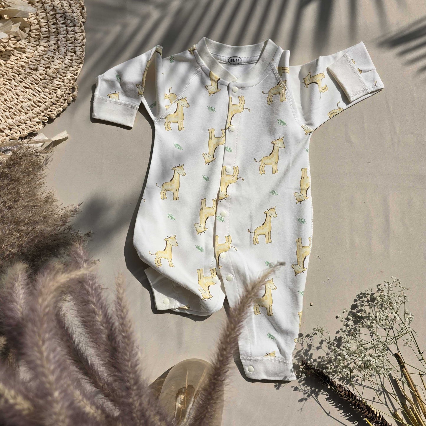 ZidNest Organic Cotton Double Layered Jumpsuit