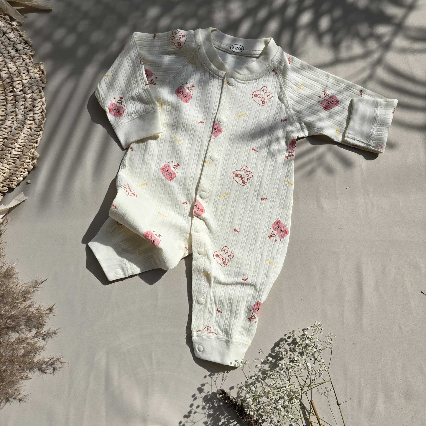 ZidNest Organic Cotton Double Layered Jumpsuit