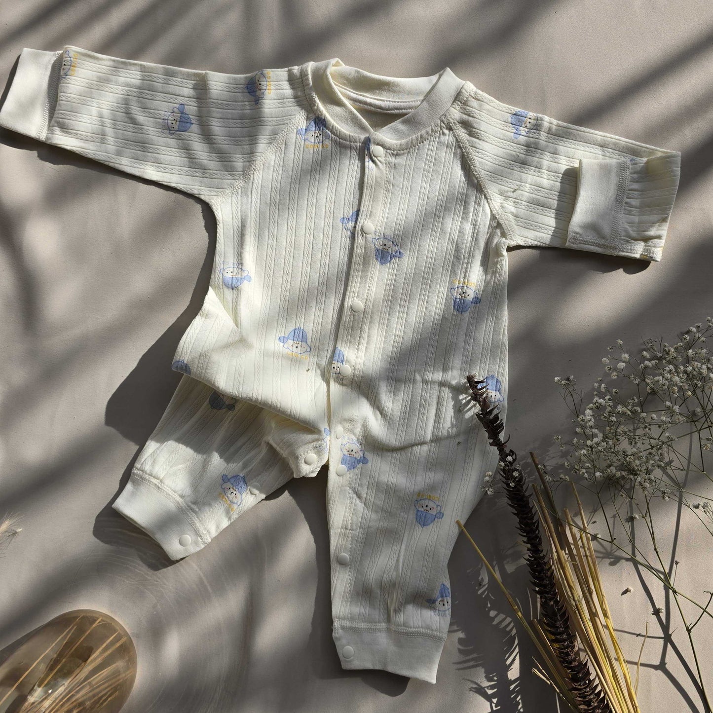 ZidNest Organic Cotton Double Layered Jumpsuit
