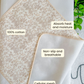 Organic Cotton Waterproof Diaper Crib/Mattress Pad Mat