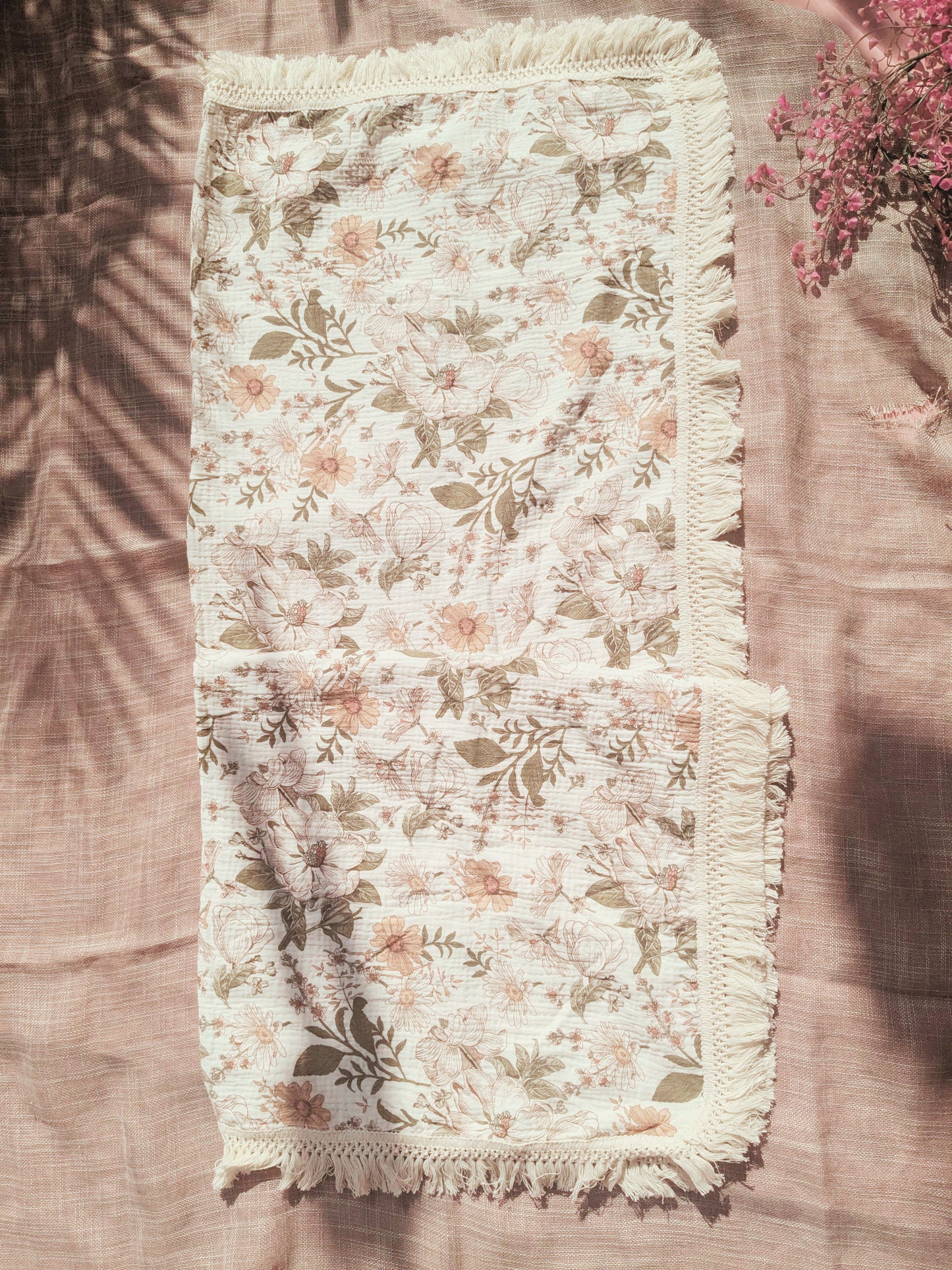 Muslin double-layered crepe Blanket/Swaddle