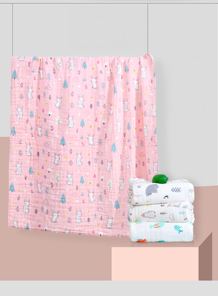 6 layer gauze high density ZidYarn swaddle wrap