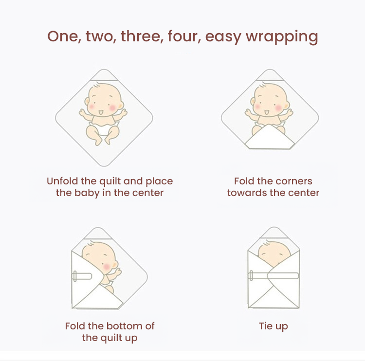 Thickened Pure Cotton Zidbionic Sleeping Wrap Blanket