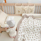 ZidSoft 100% Cotton Quilt Blanket with Mink Dots