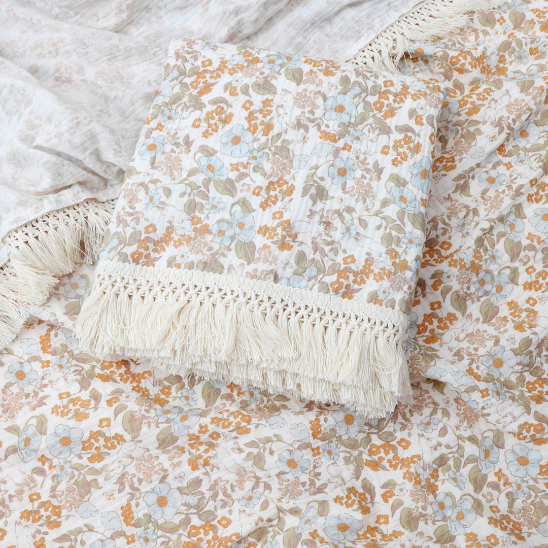 Muslin double-layered crepe Blanket/Swaddle