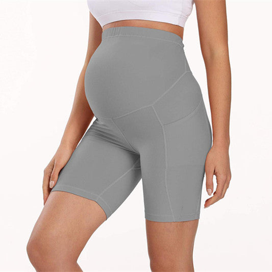 Yoga Shorts with pockets for pregnancy and postpartum for mothers