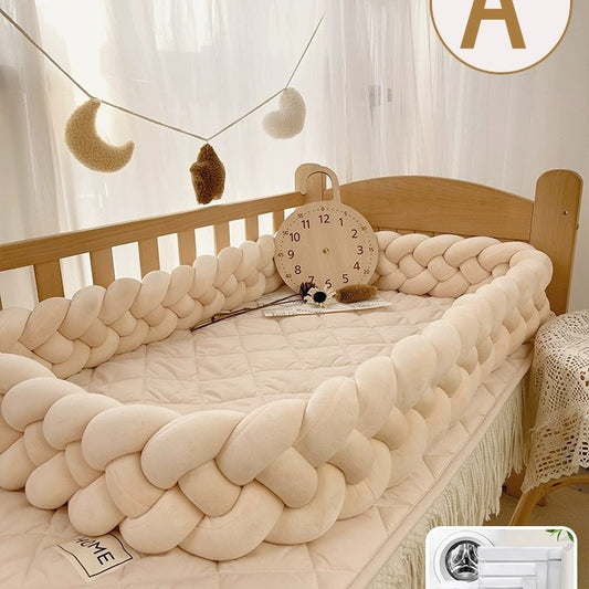 6 Strand Twist Knot Crib Bumper Anti-Collision Fence