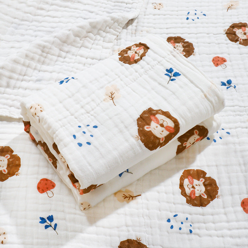 Six-Layer Cotton Air Conditioner Swaddle/Blanket