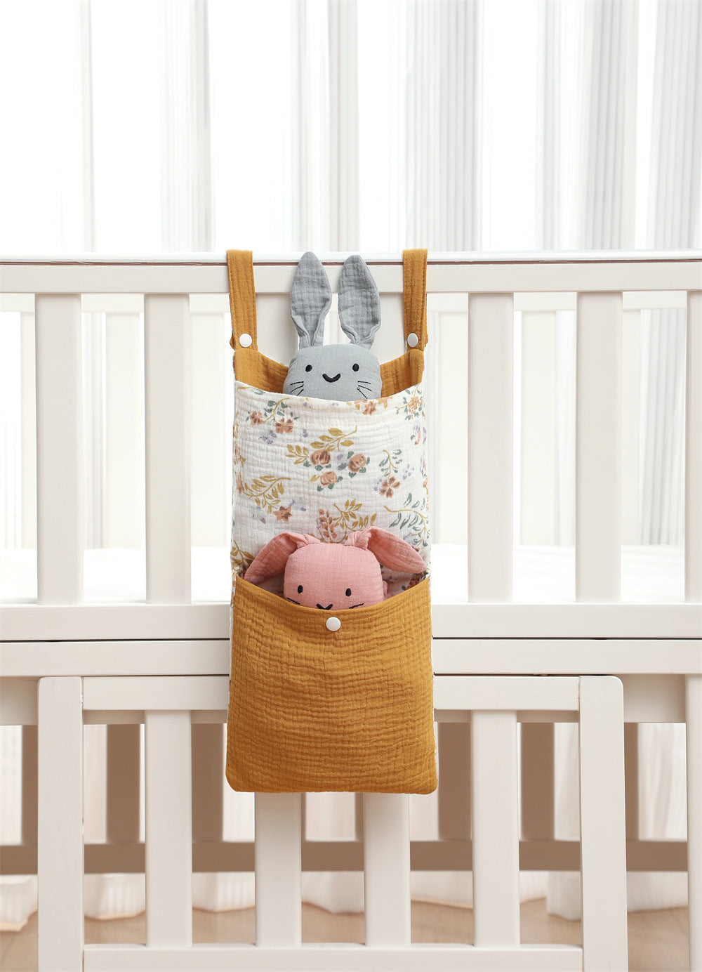 Muslin Crib Zidstore Organizer