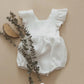 Zidkhadi Cotton Linen Flare sleeves Romper
