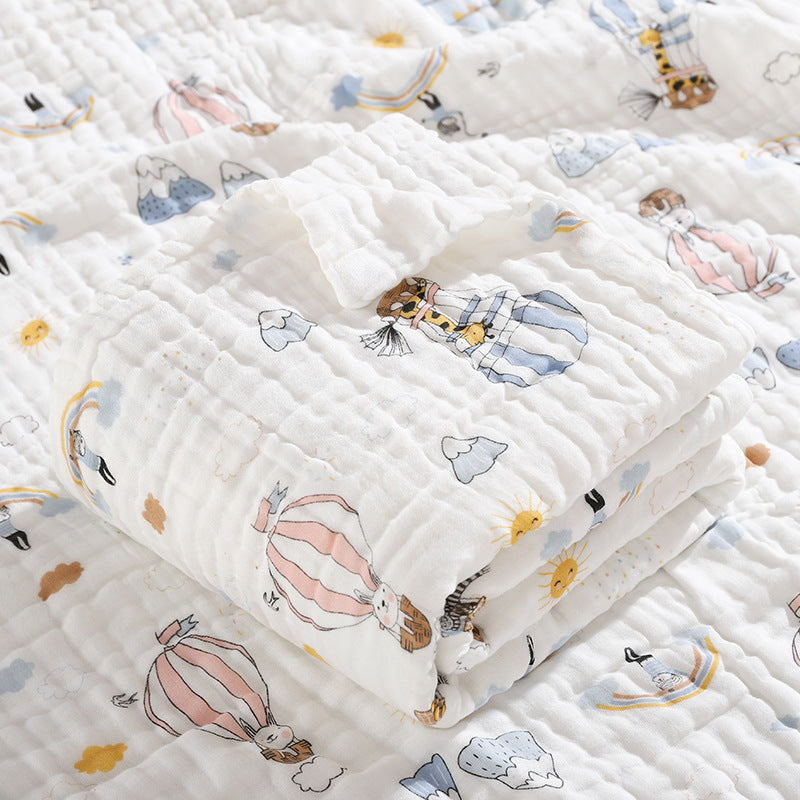 Six-Layer Cotton Air Conditioner Swaddle/Blanket