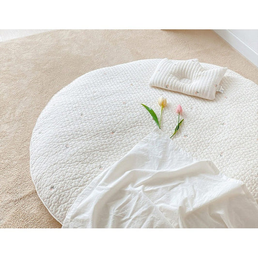 Embroidered Zidplay 100% cotton Crawling Mat