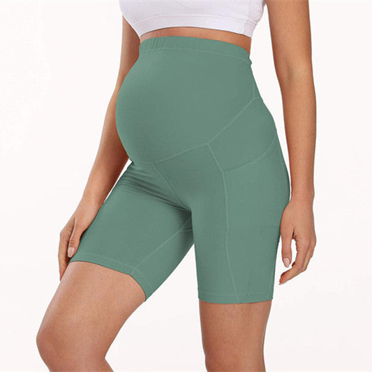 Yoga Shorts with pockets for pregnancy and postpartum for mothers