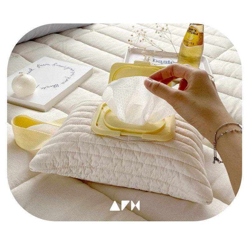 Quilted Cotton Wet Wipe Holder