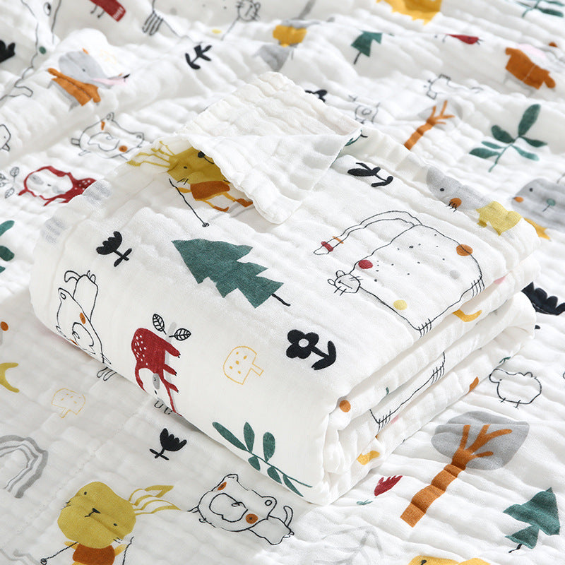 6 layer gauze high density ZidYarn swaddle wrap