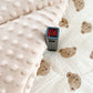 ZidSoft 100% Cotton Quilt Blanket with Mink Dots