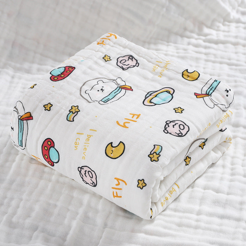 6 layer gauze high density ZidYarn swaddle wrap