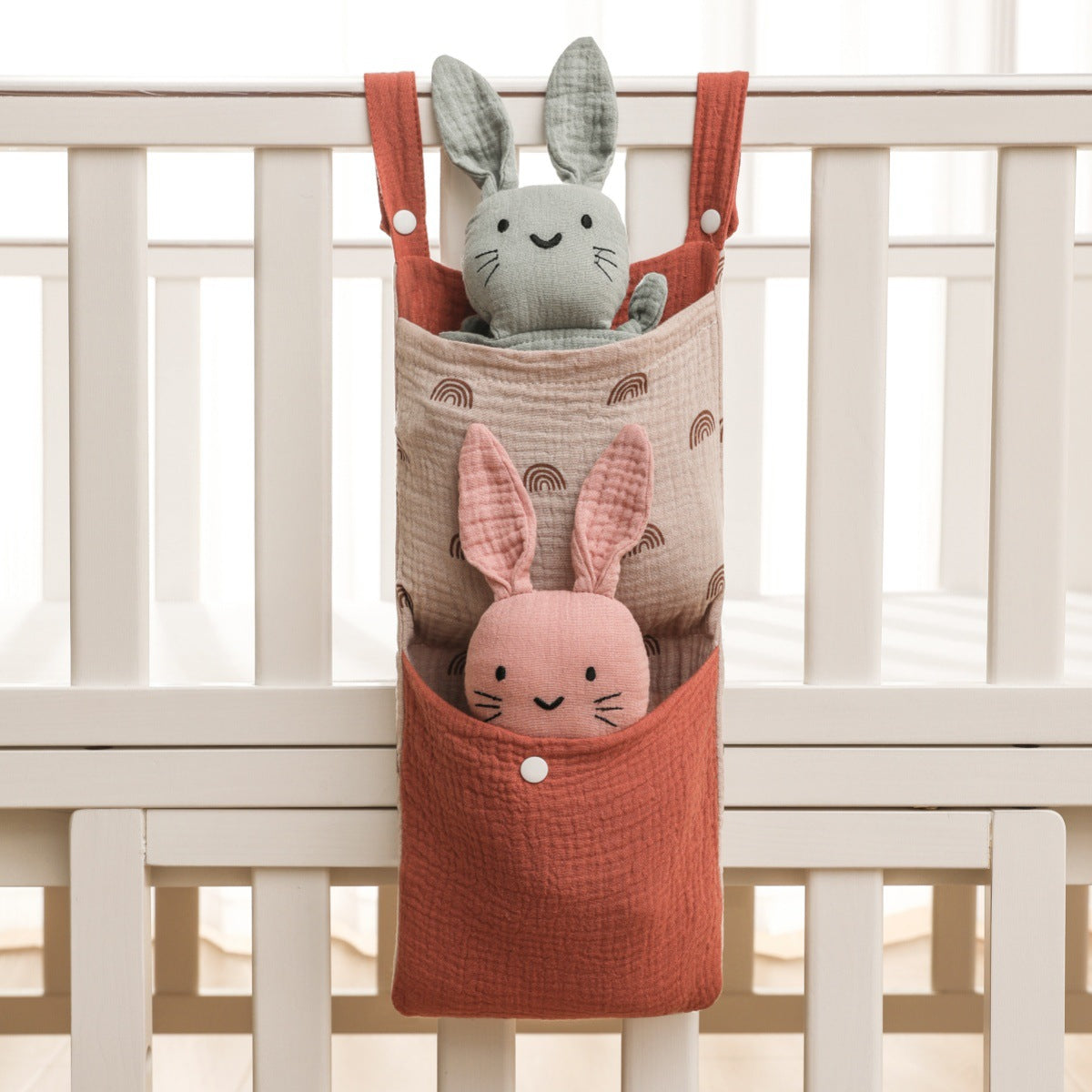 Muslin Crib Zidstore Organizer