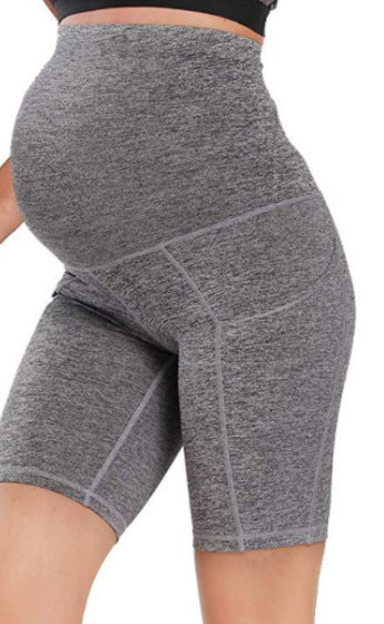 Yoga Shorts with pockets for pregnancy and postpartum for mothers