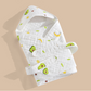 Six-Layer Gauze Belted Towel with hood