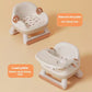 Ergonomic anti rollover Feed & Play Booster chair