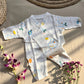 Muslin double layer gauze hygroscopic kimono Jumpsuit